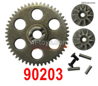 HBX 905A TWISTER Upgrades Parts Upgrade Metal Alloy Big gear and small bevel drive gear.